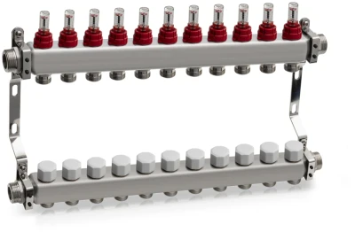 11 Port Manifold C/W Flow Meter