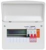 FuseBox F2006MX 100A Main Switch Consumer Unit with T2 Surge Protection, 6 Way, Steel, White