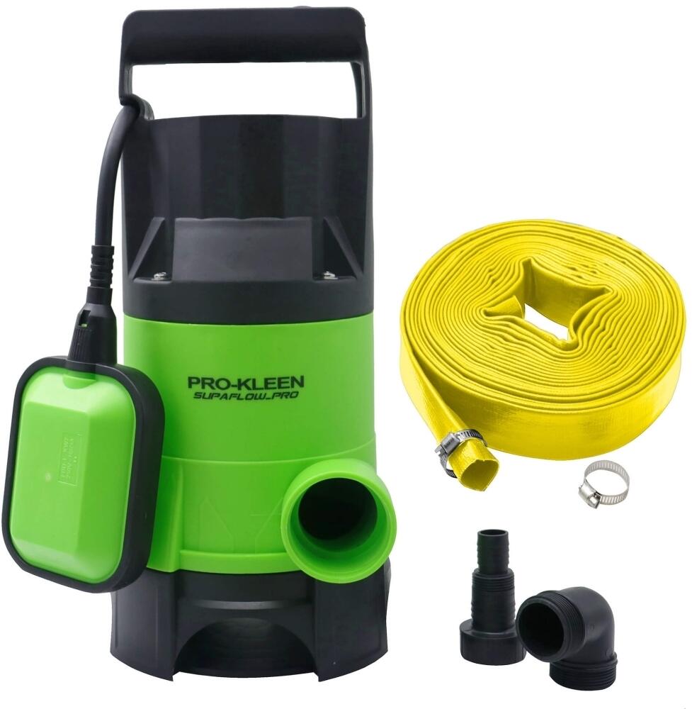 Mylek ProKleen 750W Submersible Water Pump with 15M Heavy Duty Lay