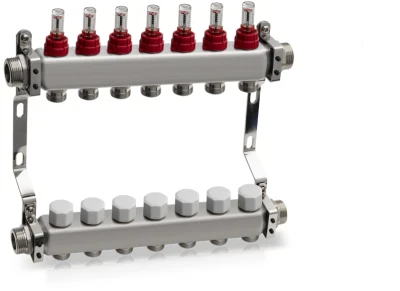 7 Port Manifold C/W Flow Meter