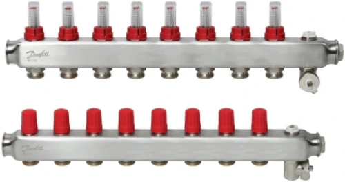 Danfoss SSM Manifold 8+8 with Flowmeter
