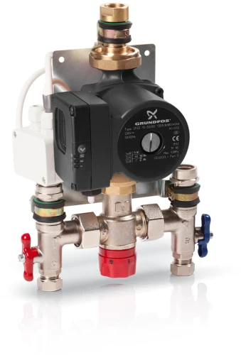 Grundfos Single Circuit Pump & Reliance Mixing Valve Unit