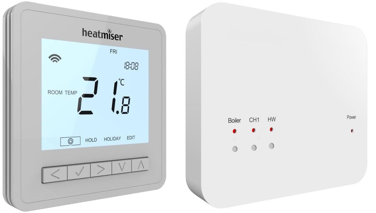 Heatmiser neoAir Kit (with RF-Switch) - Silver v3 - Element Shop