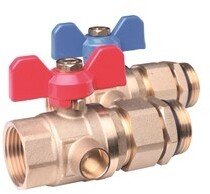 Danfoss Ball Valve for Manifold 1'' with Tail Piece