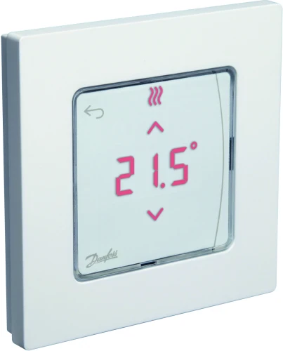 Danfoss Icon 24V Touchscreen Display In-Wall Room Thermostat