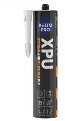 Kiilto Pro XPU Adhesive Sealant - White 290ml