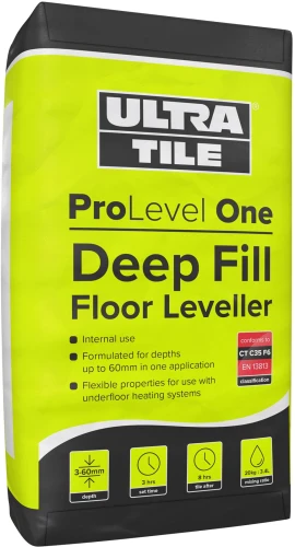 Ultra Tile ProLevel One Deep Fill Self Levelling Compound 20kg