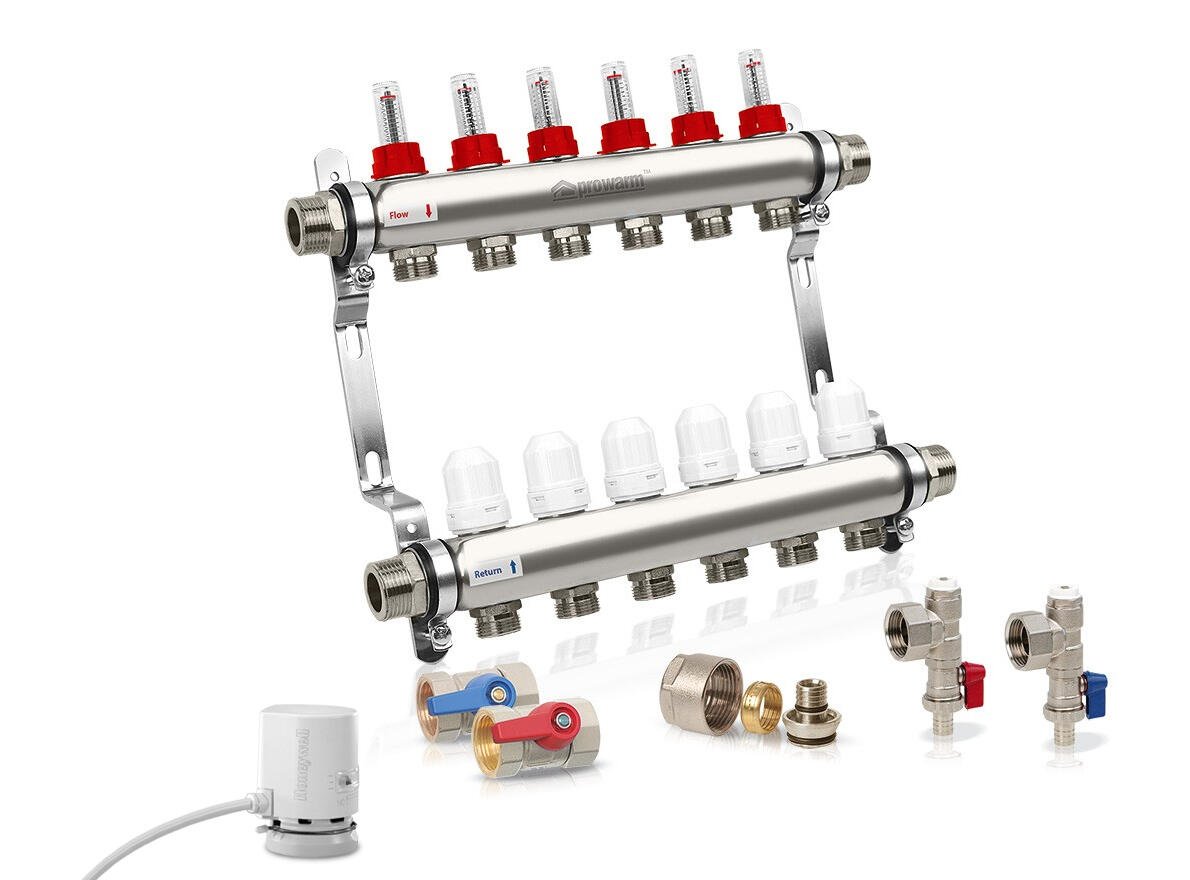 Manifolds Kits for Underfloor Heating Element Shop