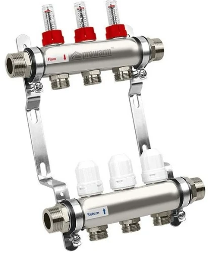 3 Port Manifold C/W Flow Meter