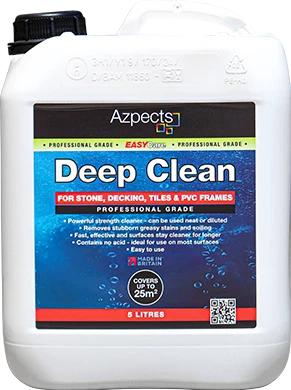EASYClean Deep Clean for cleaning stone, decking, tiles and PVC frames