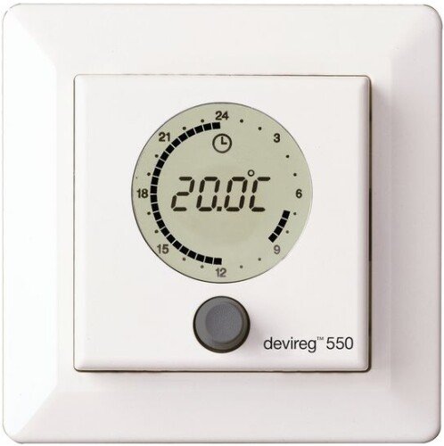 DEVIreg 550 Programmable Thermostat (White)