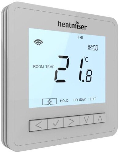 Heatmiser neoAir v3 Wireless Smart Thermostat - Silver