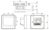 Heatmiser neoStat-hw Hot Water Programmer (Sapphire Black) v2