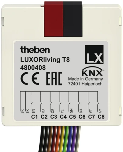 LUXORLiving T8 Push Button Interface