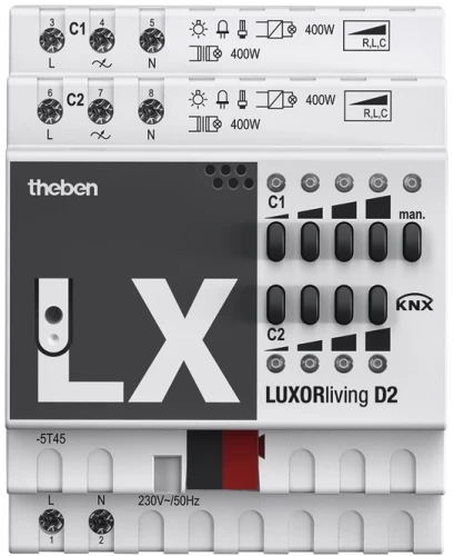 LUXORliving D2 Dimming Actuator