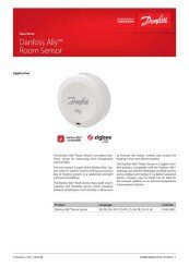 Danfoss Ally Room Sensor Data Sheet
