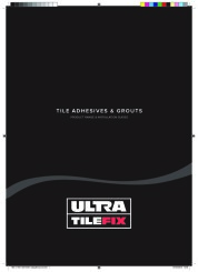 UltraTile ProPave Grout Brochure