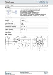 LUXORliving M140 Data Sheet