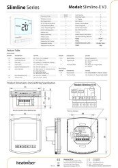 Slimline-E V3 Datasheet