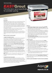 Easygrout Technical Data Sheet