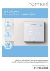 Harmoni 100 Thermostat Manual