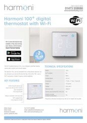 Harmoni 100+ Thermostat Datasheet