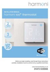 Harmoni 100Plus Thermostat Manual