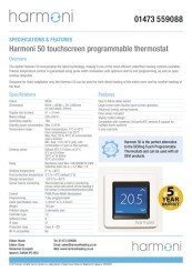 Harmoni 50 Datasheet