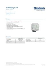 O37549v78 LUXORliving H1 RF Data Sheet