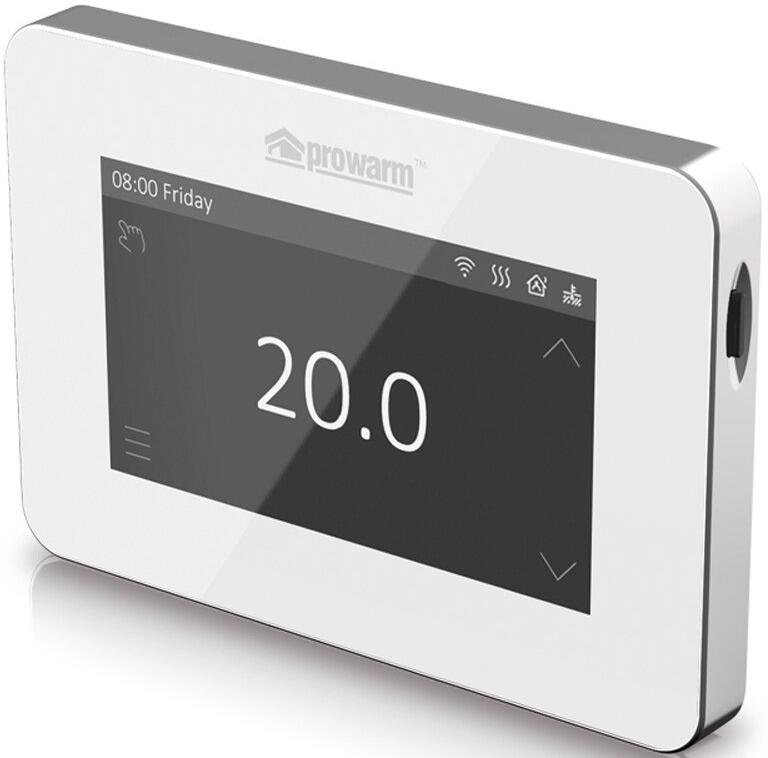 ProWarm ProTouch v2 Thermostat - White - Element Shop