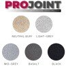 ProJoint RapidFlow Brush-In Porcelain Paving Grout 12.5kg (Light Grey)