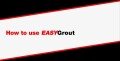 EASYGrout Porcelain Paving Grout - Grafito